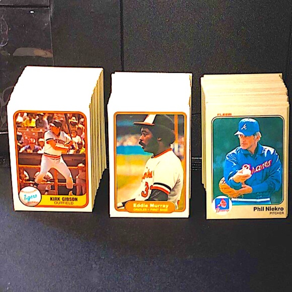 ⚾️ 1981-83 Fleer Vintage Baseball Lot - 250+ cards ⚾️